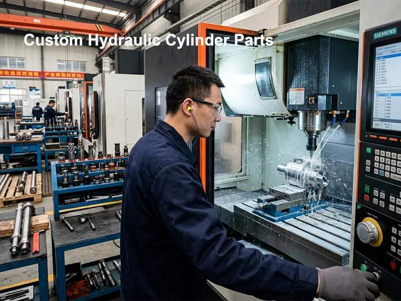 Custom Hydraulic Cylinder Parts CNC Machining 2 Custom Hydraulic Cylinder Parts CNC Machining 2