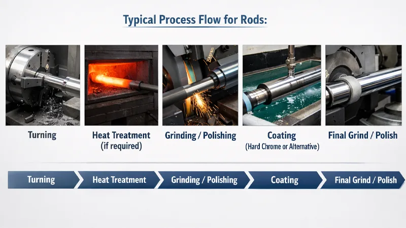  Custom Hydraulic Cylinder Parts