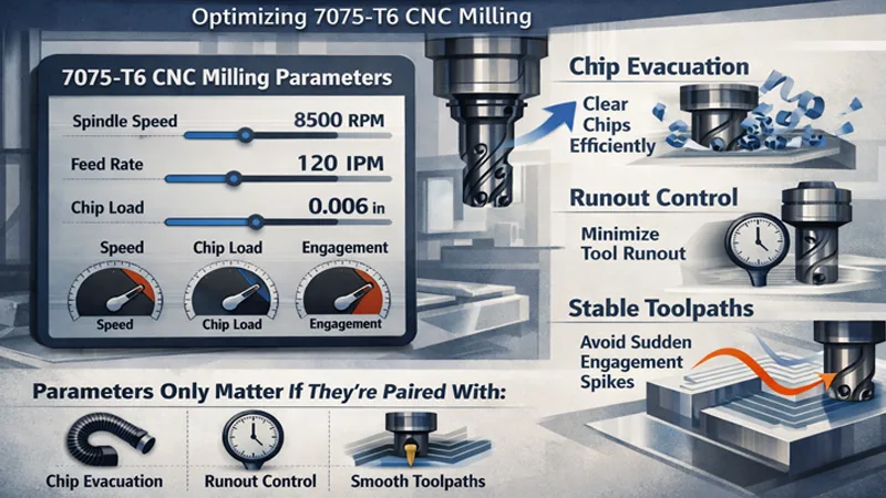 Tooling, parameters, and chip control