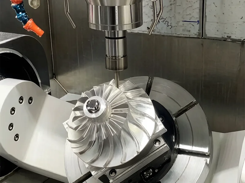 complex 5-axis CNC machined prototypes