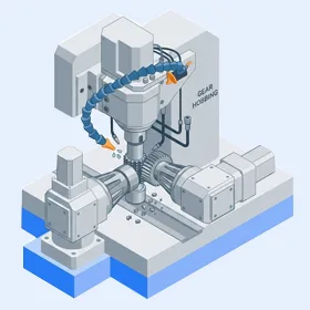 gear hobbing process
