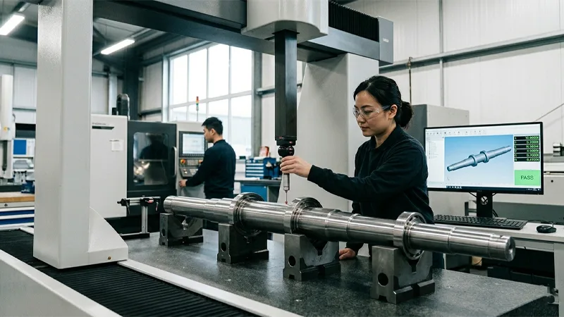 shafts and rotors Inspection and quality