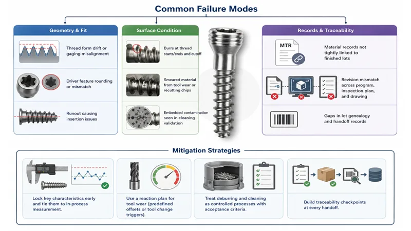 Common failure modes Common failure modes