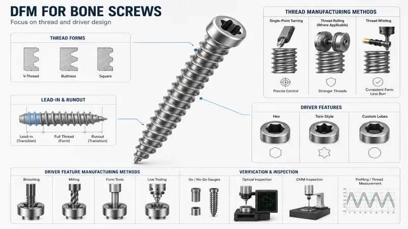 DFM for Bone Screws DFM for Bone Screws