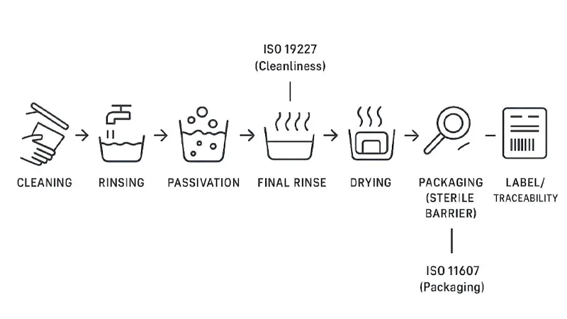 Validated cleaning and packaging Validated cleaning and packaging