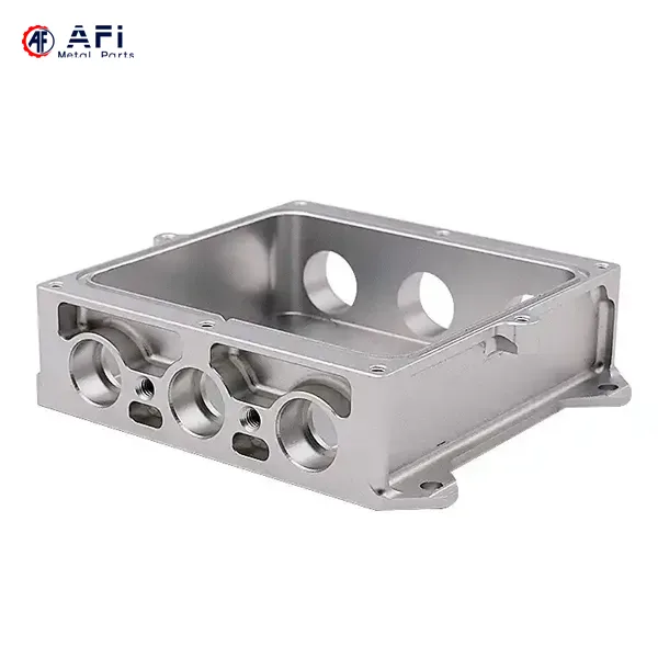 Precision CNC milled aluminum plate for automation equipment