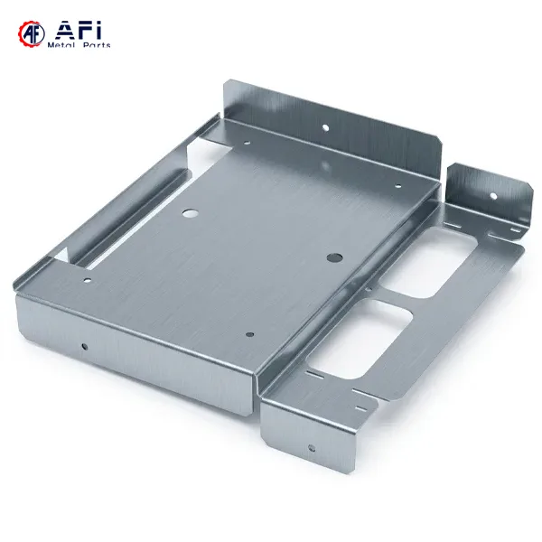  Precision stainless steel chassis frame formed by CNC press brake with tight tolerances