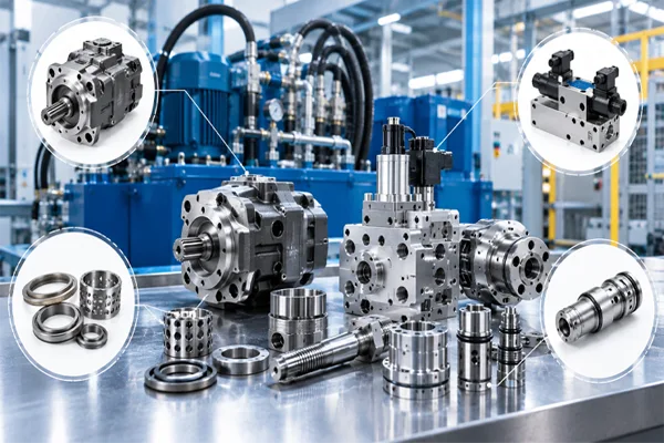 CNC Milled Industrial Equipment Parts CNC Milled Industrial Equipment Parts